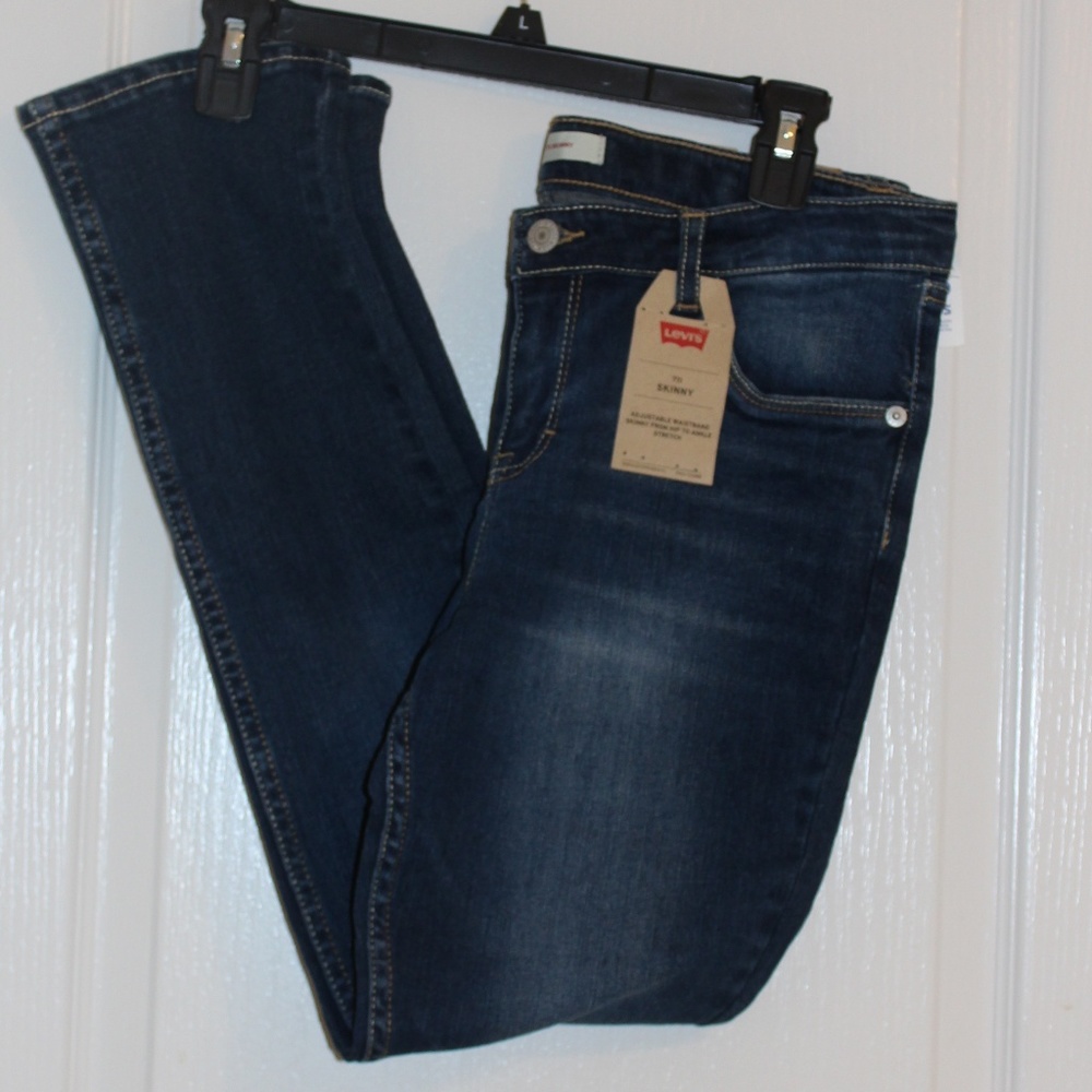 NWT Levi's Jeans Girls 711 Skinny 14.5 Plus Size
